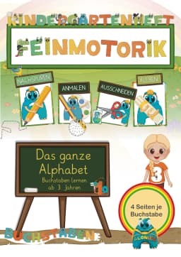 Kindergartenheft Buchstaben zuordnen Ansicht 1