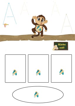 Alphabet Lernheft A bis Z Ansicht 4