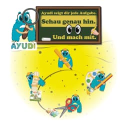 Mein Kindergarten Schulheft mit Finn Ansicht 3