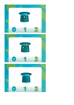 Klammerkarten Mengen und Zahlen ZR 10 Ansicht 4