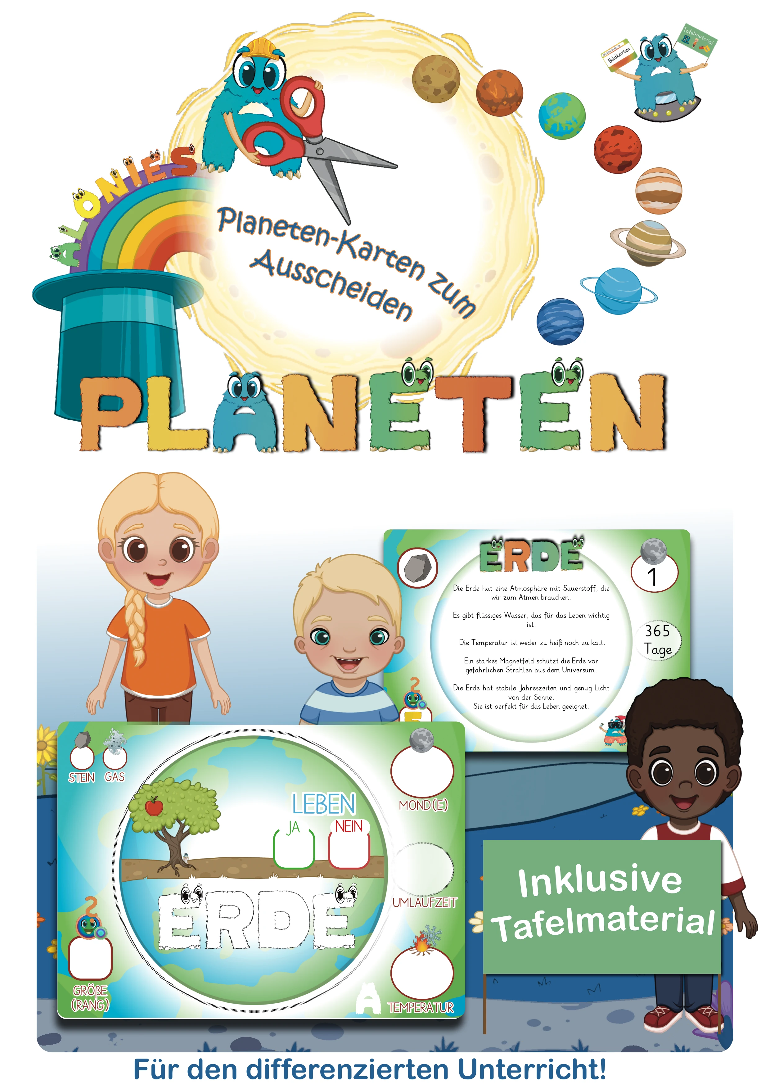 Planeteneinheit Karten