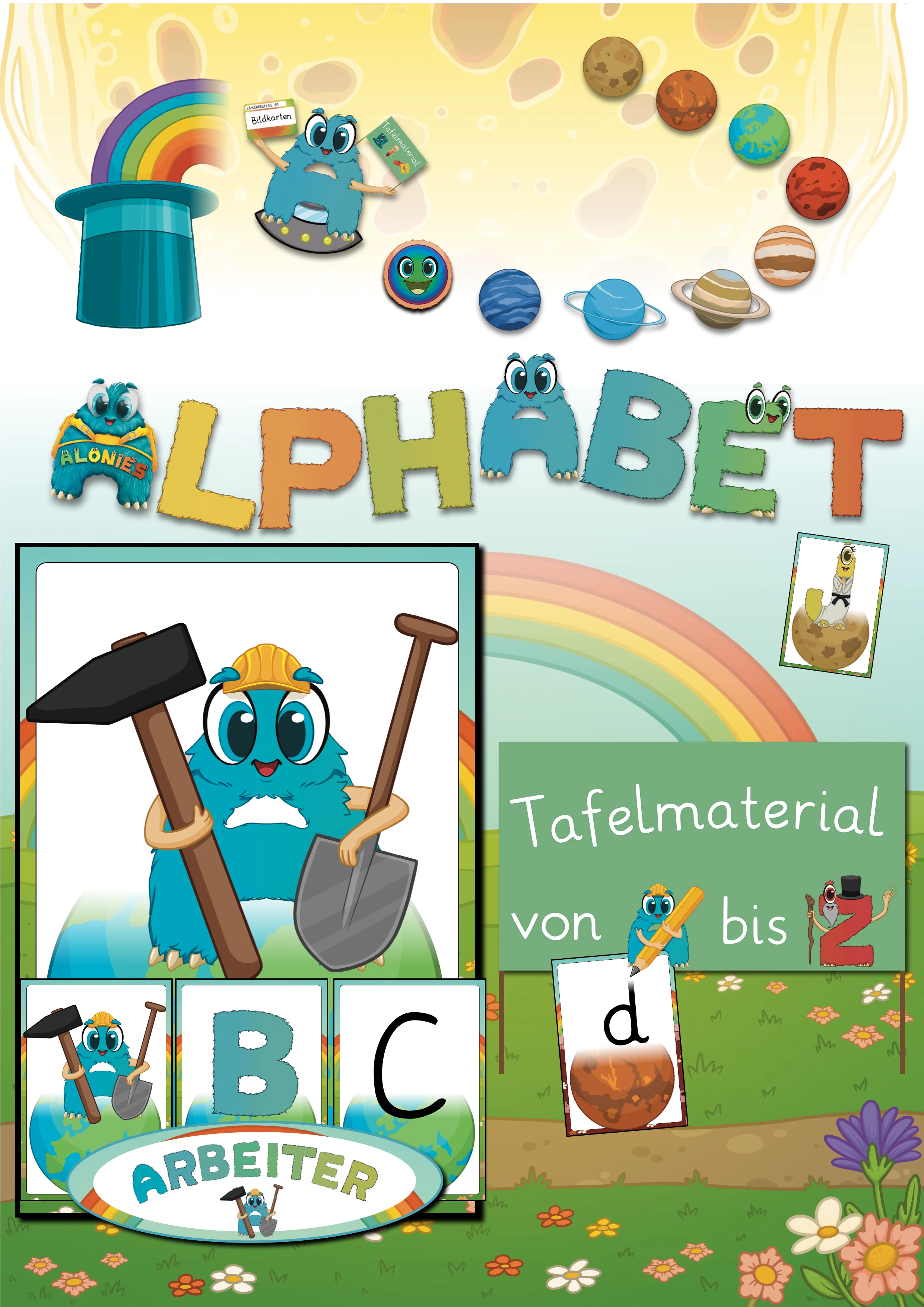 Buchstaben Alonies
