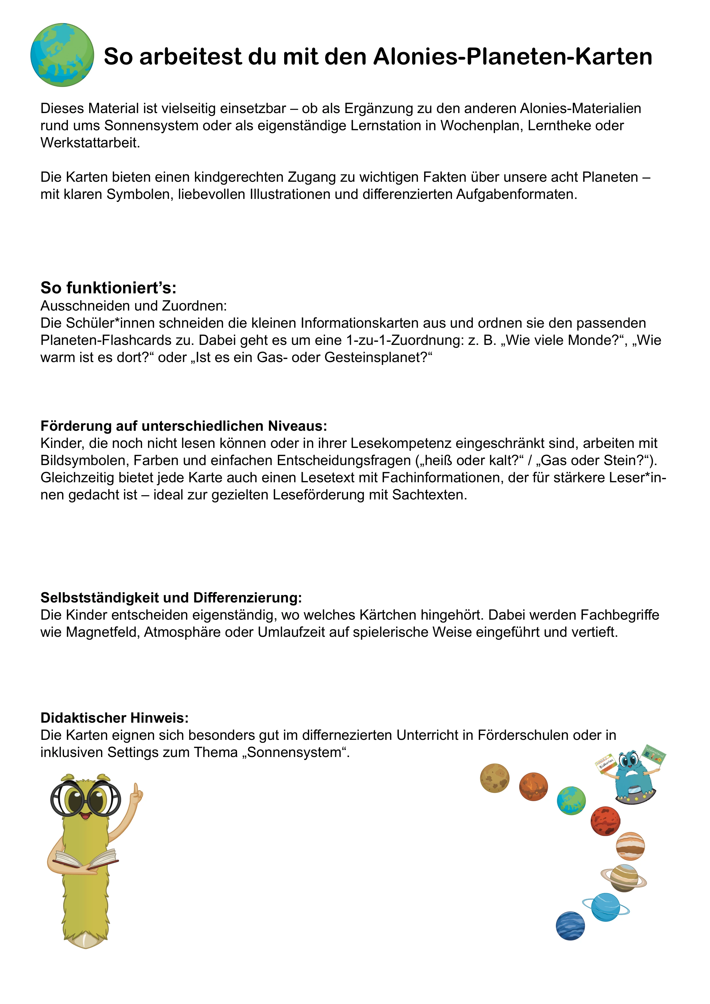 Planeteneinheit Karten Ansicht 2