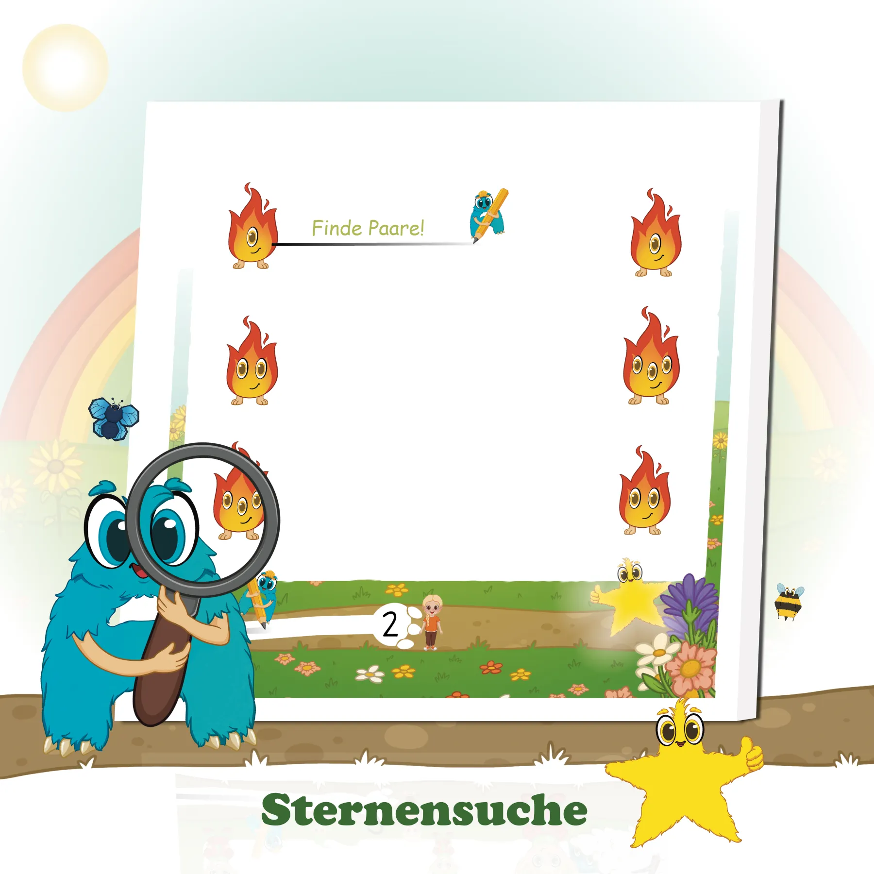 Mein Kindergarten Schulheft mit Lucia Ansicht 8