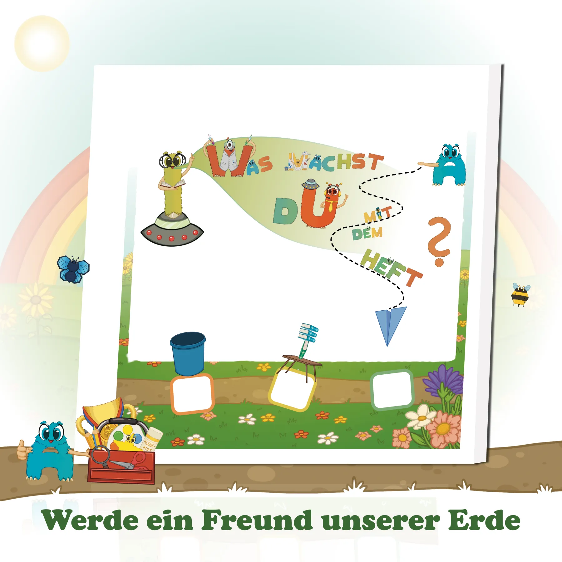 Mein Kindergarten Schulheft mit Lucia Ansicht 13